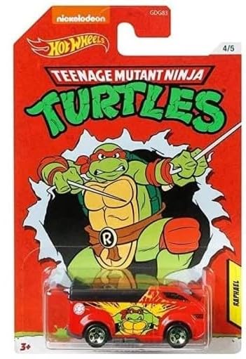 Hot Wheels Teenage Mutant Ninja Turtles TMNT Complete Set of 5
